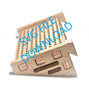 Bit holder - SVG file - French Cleat Attachment - FREE DOWNLOAD