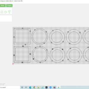 Cement Container lids SVG file download